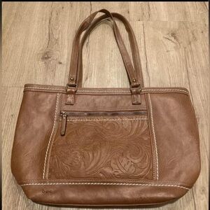 BØC Faux Leather Brown Purse